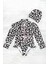 Fırfır Detaylı Leopar Desen Boneli Kız Çocuk Mayo 1