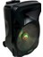 ES-3845 15'' Portatif Taşınabilir Ses Sistemi 200WATT 1el Telsiz+1yaka Telsiz 1