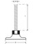 Rotil Ayak Alt 45 mm M12X40 2