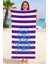 Yetişkin Unisex 70X140 cm Yaz Desenli Plaj ,deniz , Banyo Havlusu Ocean 1
