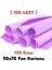 Lila Fon Kartonu 50X70 cm 100'LÜ Paket 120 gr Renkli Fon Kartonu 1