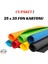 5 Paket 25X35 Fon Kartonu Paketi 10'lu Hobi Tasarım Anaokulu Kreş Malzemesi 1