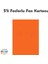 Fosforlu Fon Kartonu 50 x 70 120 G Turuncu Renk 5'li Rulo 1