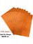 Turuncu Renkli Simli Eva Süngeri 50X70 cm 10'lu Paket 1.5 mm 1