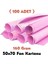Pembe Fon Kartonu 50X70 cm 100'LÜ Paket 160 gr Renkli Fon Kartonu 1
