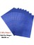 Mavi Renkli Simli Eva Süngeri 50X70 cm 10'lu Paket 1.5 mm 1