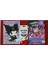 2 Adet Stickerli Boyama Kitabı ve 12 Li Kuru Boya Kalemi (Kuromi-A / Hello Kitty-B ) 1