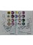 2 Adet Stickerli Boyama Kitabı ve 12 Li Kuru Boya Kalemi (Kuromi-C / Kuromi-D) 3