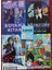 4 Adet Stickerli Boyama Kitabı ve 12 Li Pastel Boya Kalemi (Bratz/wednesday/frozen2/toca Boca) 1