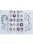 4 Adet Stickerli Boyama Kitabı ve 12 Li Pastel Boya Kalemi (Stitch/prensesler/unicorn/frozen) 3