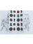 4 Adet Stickerli Boyama Kitabı ve 12 Li Tüp Kuru Boya Kalemi (Örümcek A./bluey/futbolcular/pijamask) 2
