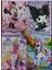 4 Adet Stickerli Boyama Kitabı ve 12 Li Tüp Kuru Boya Kalemi (Kuromi/minnie/unicorn/barbie) 1