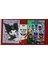 2 Adet Stickerli Boyama Kitabı ve 12 Li Kuru Boya Kalemi (Kuromi-A / Pijamaske-A ) 1