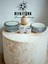 4 Lü Beton Ring , Bonsai , 2 Kaktüs Saksısı Seti 3