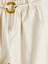 Lcw Kids Bej Beli Lastikli Kız Çocuk Pantolon 4