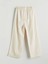 Lcw Kids Bej Beli Lastikli Kız Çocuk Pantolon 5