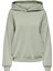 Kadın Kapüşonlu Basic Yeşil Sweatshirt - 15355809 1