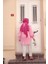 Çizgili Pembe Tesettür Tunik 101024P 3