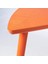 Lövbacken Orta Sehpa 77 x 39 cm Turuncu Mdf Dişbudak Kaplamalı 3 Ayaklı Asimetrik 2