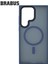 Samsung S24 Ultra Anti-Shock Magsafe Özellikli Kenarları Yumuşak Buzlu Mat Fall Silikon Kılıf 2