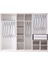 Dicle 6 Kapaklı Gardırop %100 Mdf 2
