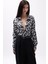 Desenli Crop Gömlek 1