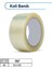 45MM x 100 Metre Koli Bandı | 1 Adet | Güçlü Yapışkanlı Şeffaf Paketleme Bandı 1
