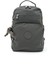 Sanmorris Unisex Gri Suya Dayanıklı Krinkıl Kumaş Çok Gözlü Orta Boy Laptop Okul ve Sırt Çantası 4