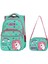 Okul Çantası Kız Çocuklar İçin Renkli Tasarım 40 cm Yükseklik 28 cm Genişlik 2