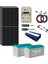 Alpex Güneş Enerjisi Bağ Evi Solar Paketi 2000W Tam Sinus İnverter 2x340W Güneş Panel 2x150Ah Jel Akü 7