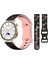 Huawei Watch Gt4 41MM Uyumlu Floraflex Çiçek Desenli Yumuşak Soft Silikon Kordon 1