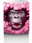 Kalpli Pembe Çatlağı Yırtan Komik Gorilla – Baskılı Kahve Kupası 3