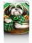 Altın Kazanında Oturan St. Patrick’s Temalı Beagle - Baskılı Kahve Kupası 3