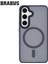 Samsung S25 Plus Anti-Shock Magsafe Özellikli Kenarları Yumuşak Buzlu Mat Fall Silikon Kılıf 1