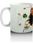 St. Patrick Temalı Sincap Maskotu – Baskılı Kahve Kupası 2
