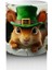 St. Patrick Temalı Sincap Maskotu – Baskılı Kahve Kupası 3