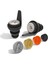 Ear Filter -15 Db/-20 Db/-25 Db/peak Noise Kulak Tıkaçları Yüzme, Uçuş, Ofis, Konserler, Motosiklet, Uyku, Yüksek Ses, Atıcılık Için Yeniden Kullanılabilir Yüksek Konfor 4 Boy Patentli Filtre 3