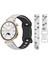 Huawei Watch Gt4 41MM Uyumlu Floraflex Çiçek Desenli Yumuşak Soft Silikon Kordon 1