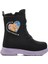 Siyah-Lila Poliüretan Çocuk Bot Leonis P 3