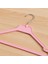 18’li Pembe Renk Hafif Plastik Askı Seti – Elbise, Gömlek, Tişört, Pantolon Askısı 4
