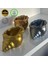 Tealight Mumluk Üçlü Bronz Set 1