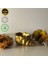 Tealight Mumluk Üçlü Bronz Set 7