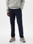 Erkek Lacivert Slim Fit Modern Khaki Pantolon 4
