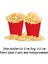 Temalı Tema Uygun Popcorn Kutusu Mısır Kutusu 8 Adet 1