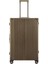 4 Tekerlekli Lüks Alüminyum Valiz,77 cm Bronz Bavul 1