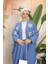 Çiçekli Ikili Kimono Takım 2