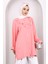 Pembe Önü Fırfırlı Ayrobin Tunik 3