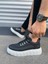 JET-010 Cloud Bağcıklı Cilt Erkek Günlük Sneaker Ayakkabı Cbt - Siyah 3