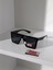 Kare Güneş Gözlüğü Siyah Unisex UV400 korumalı cam 1