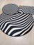 Zebra, Kaymaz, Taban 3'lü Banyo Halısı Set(100X100-60X60-40X60CM) 2